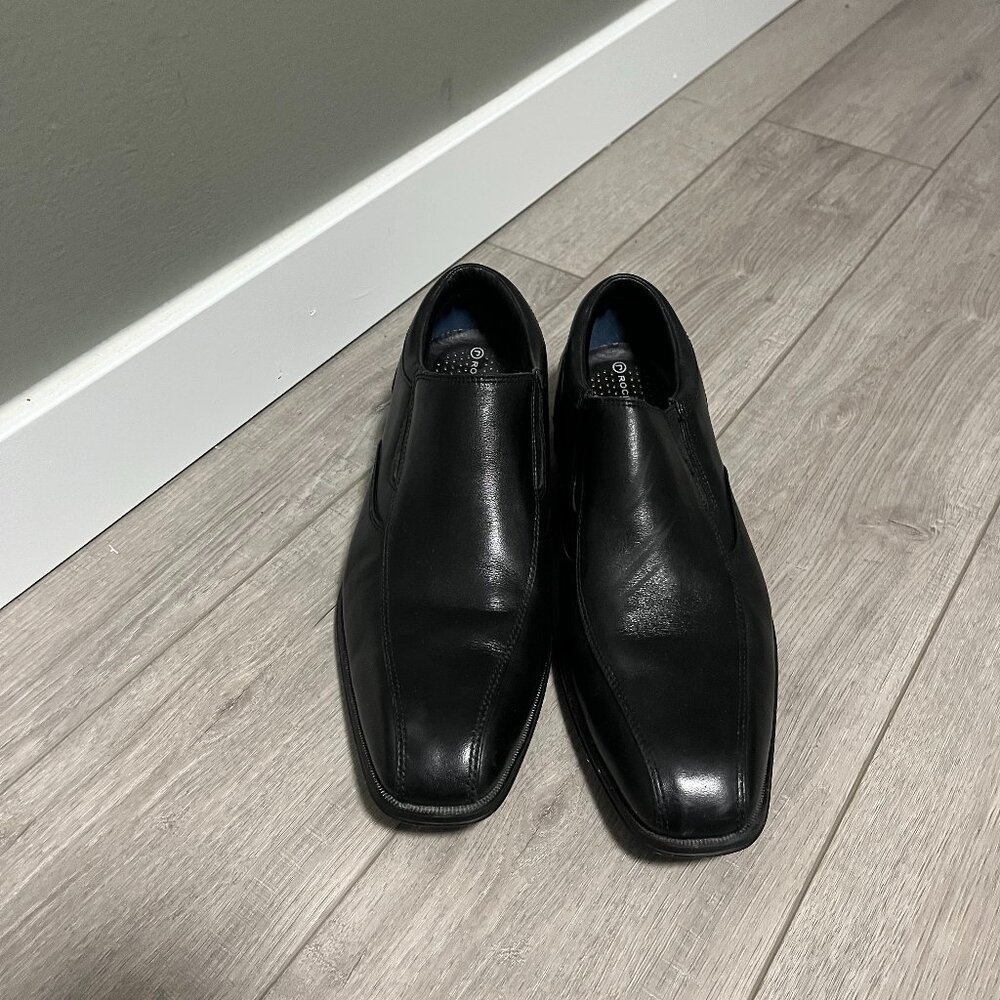 3/$35 Rockport K52915 Men's Fassler Loafer, Black, US Size 8W EUC